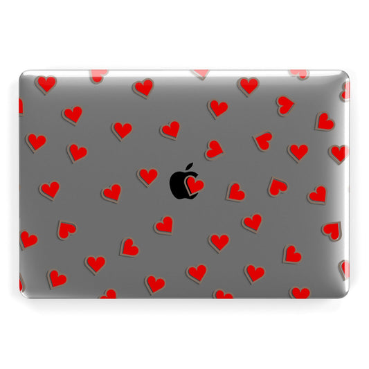 Cute Red Hearts Apple MacBook Case