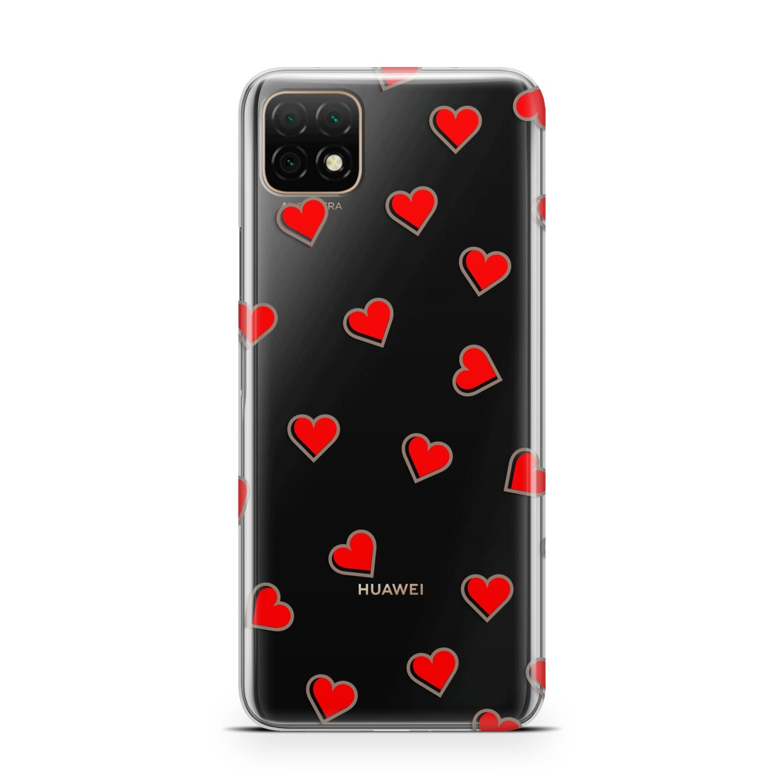 Cute Red Hearts Huawei Enjoy 20 Phone Case