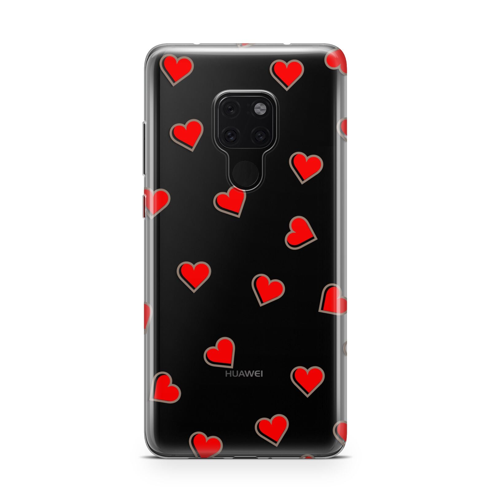 Cute Red Hearts Huawei Mate 20 Phone Case