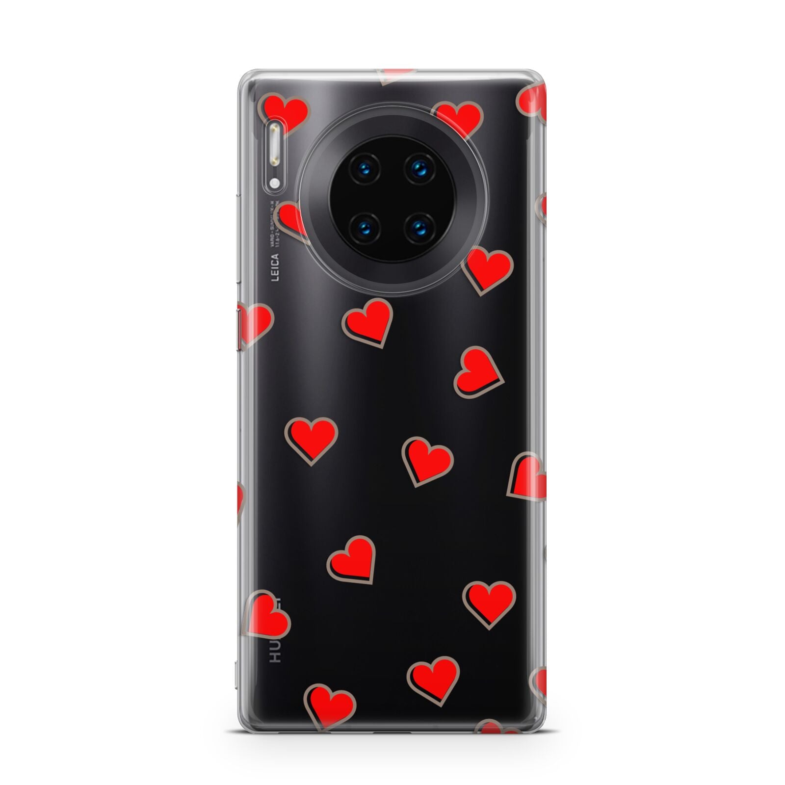 Cute Red Hearts Huawei Mate 30 Pro Phone Case