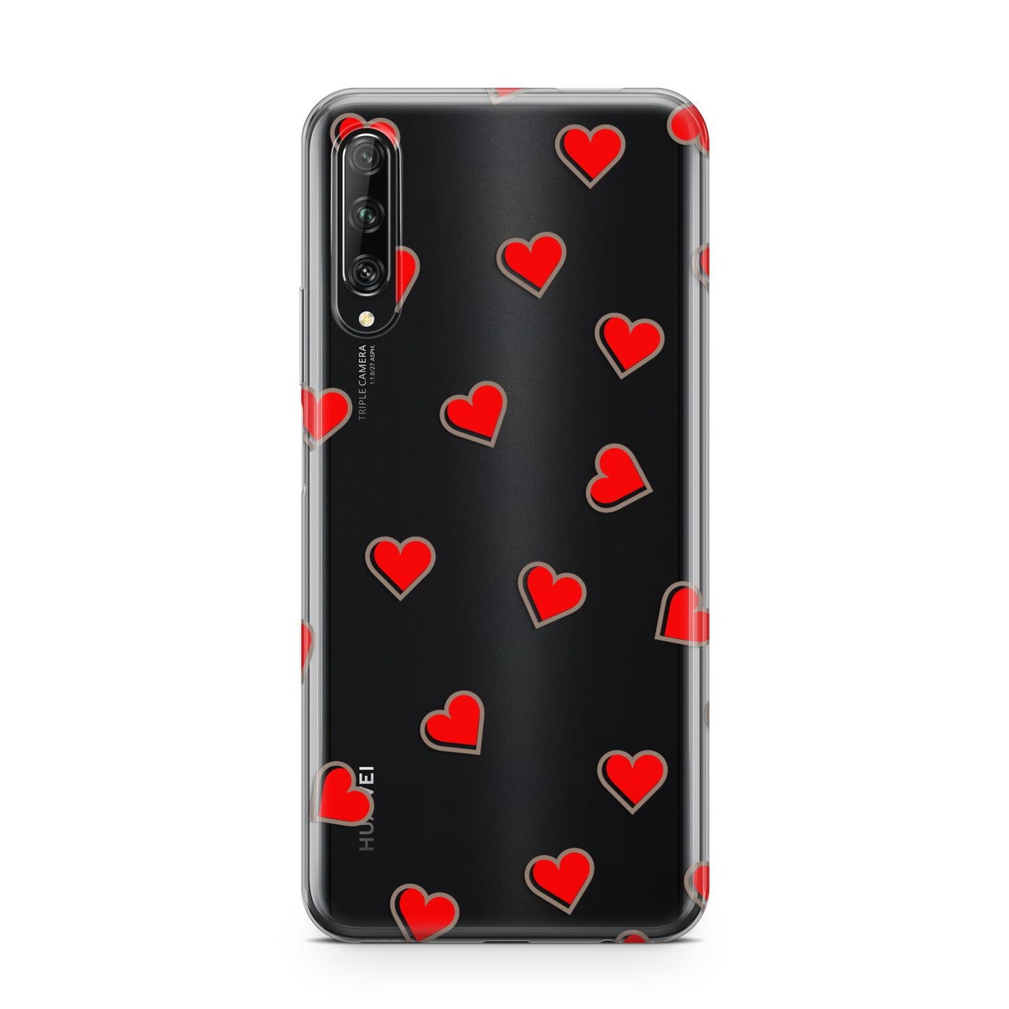 Cute Red Hearts Huawei P Smart Pro 2019