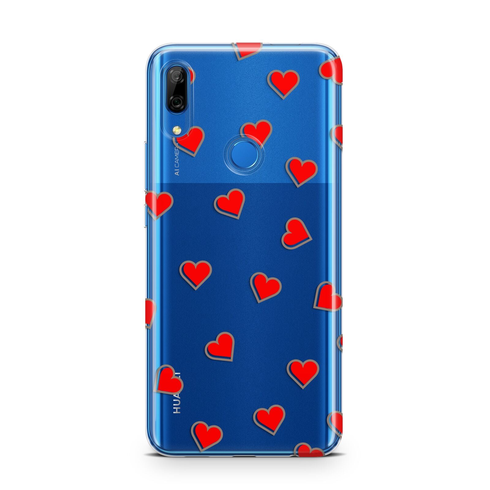 Cute Red Hearts Huawei P Smart Z