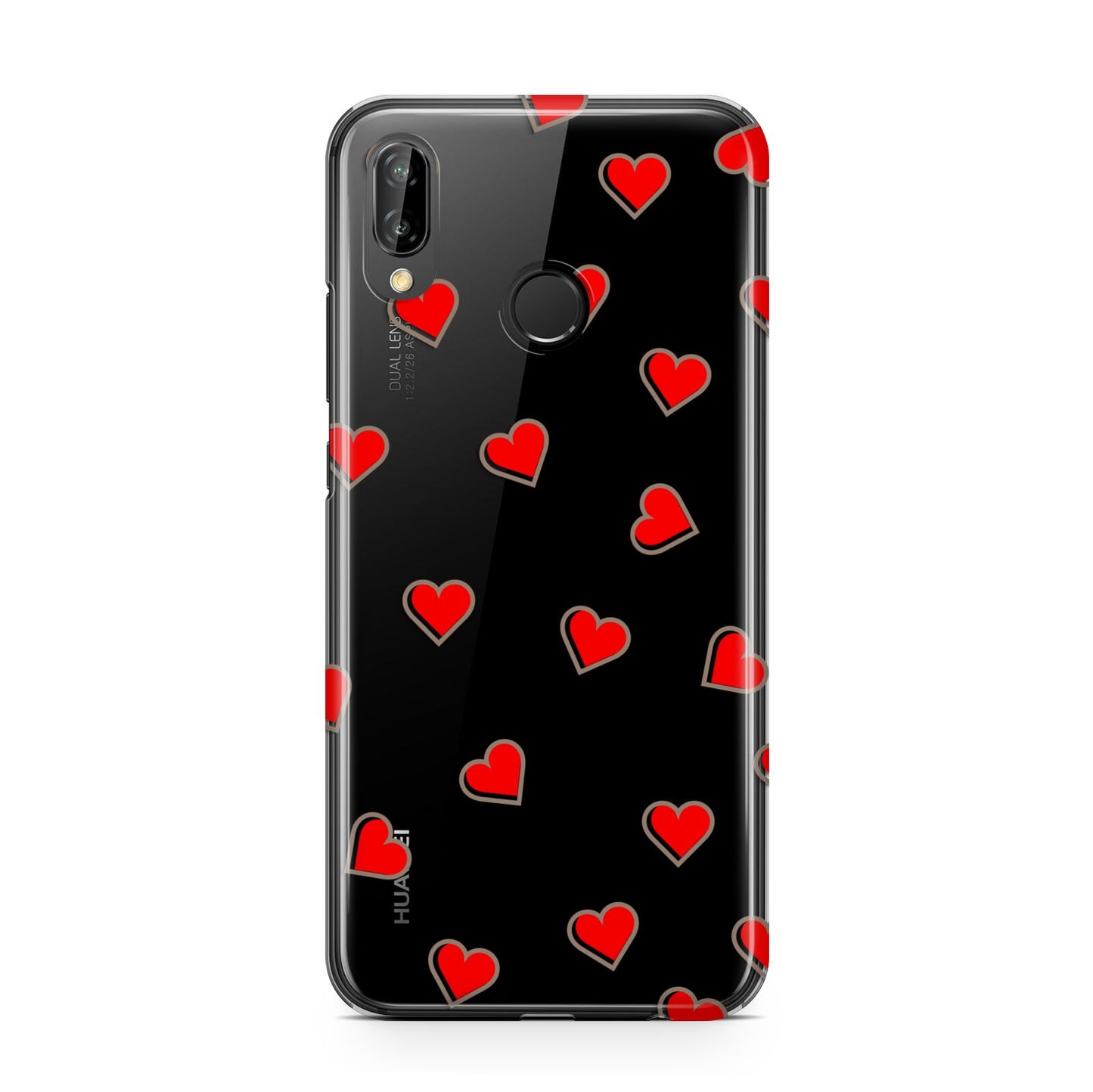 Cute Red Hearts Huawei P20 Lite Phone Case