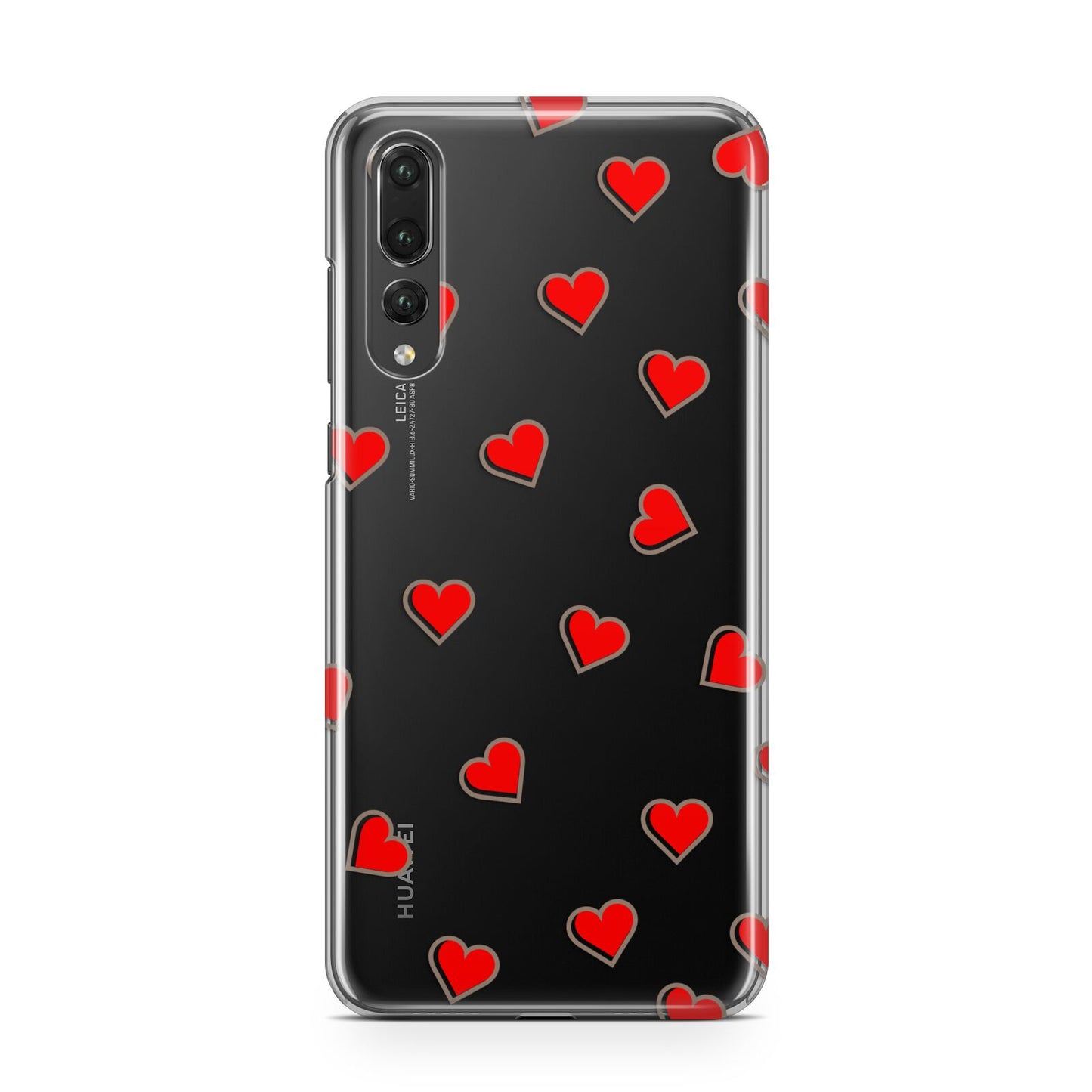 Cute Red Hearts Huawei P20 Pro Phone Case