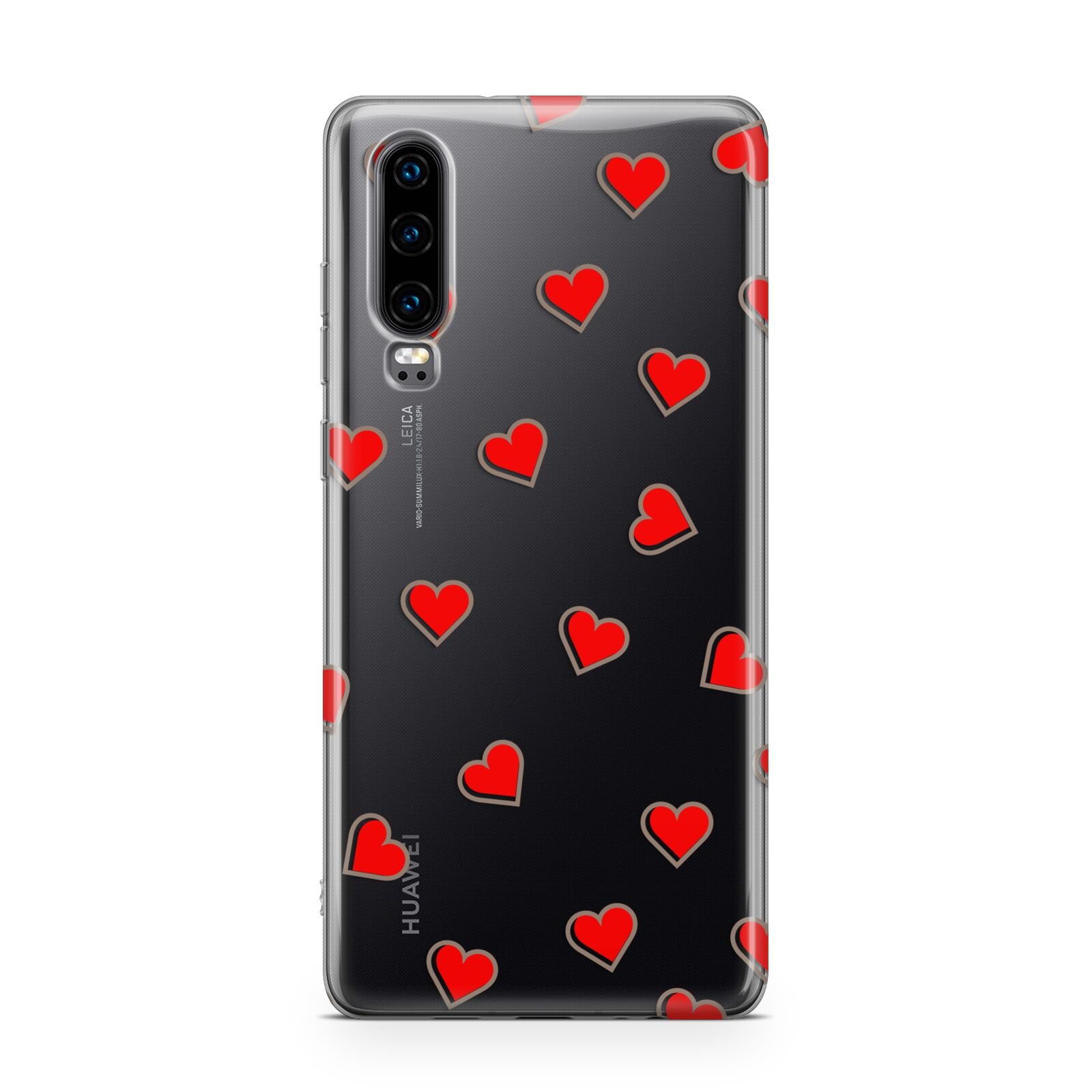 Cute Red Hearts Huawei P30 Phone Case