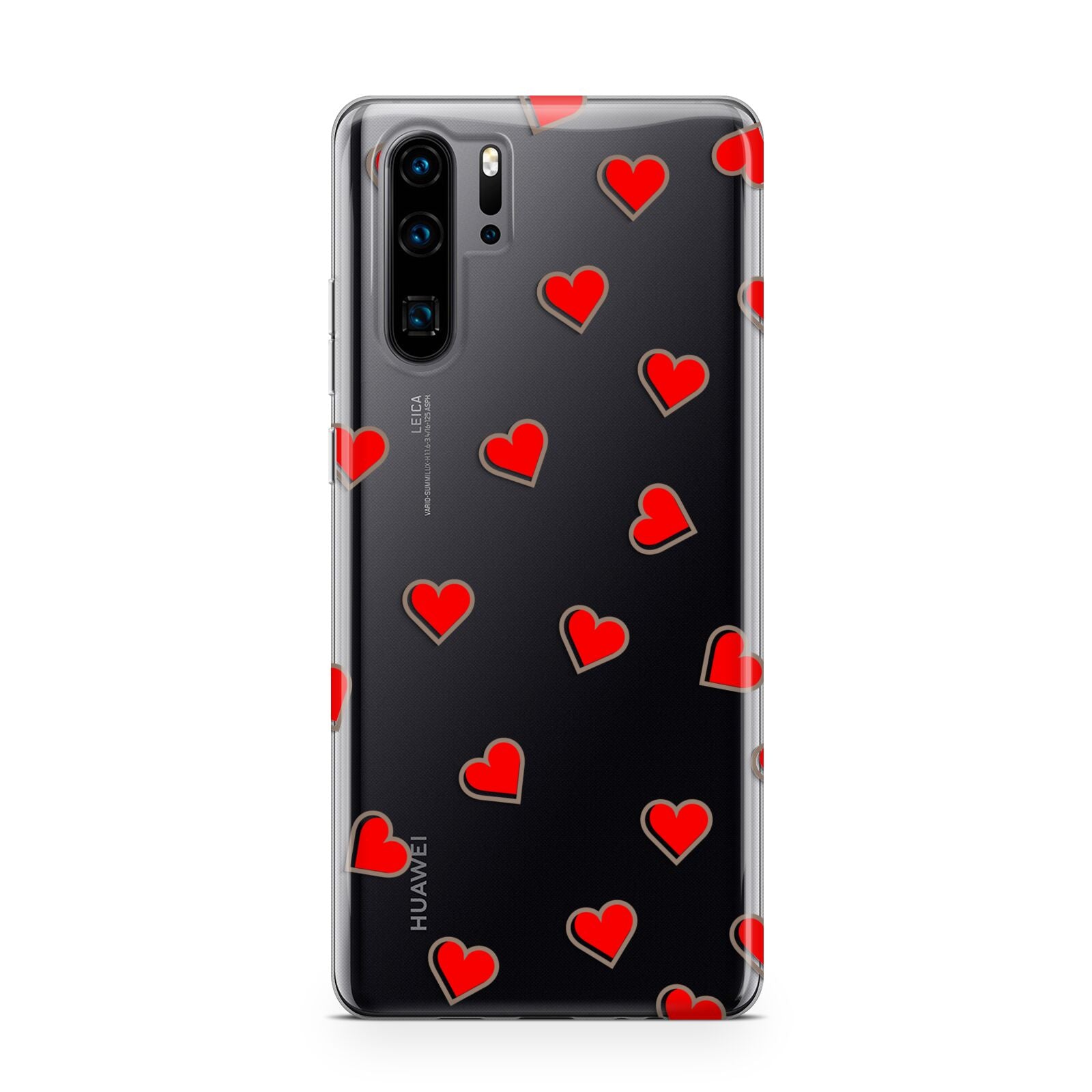 Cute Red Hearts Huawei P30 Pro Phone Case