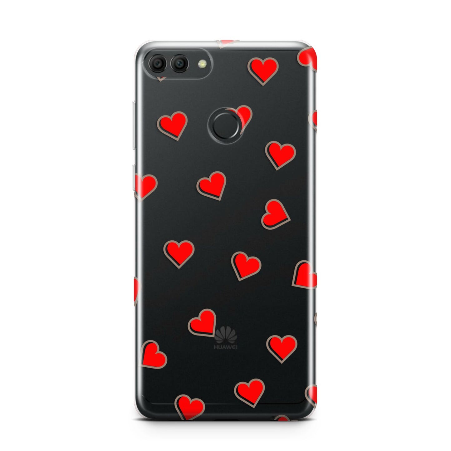 Cute Red Hearts Huawei Y9 2018