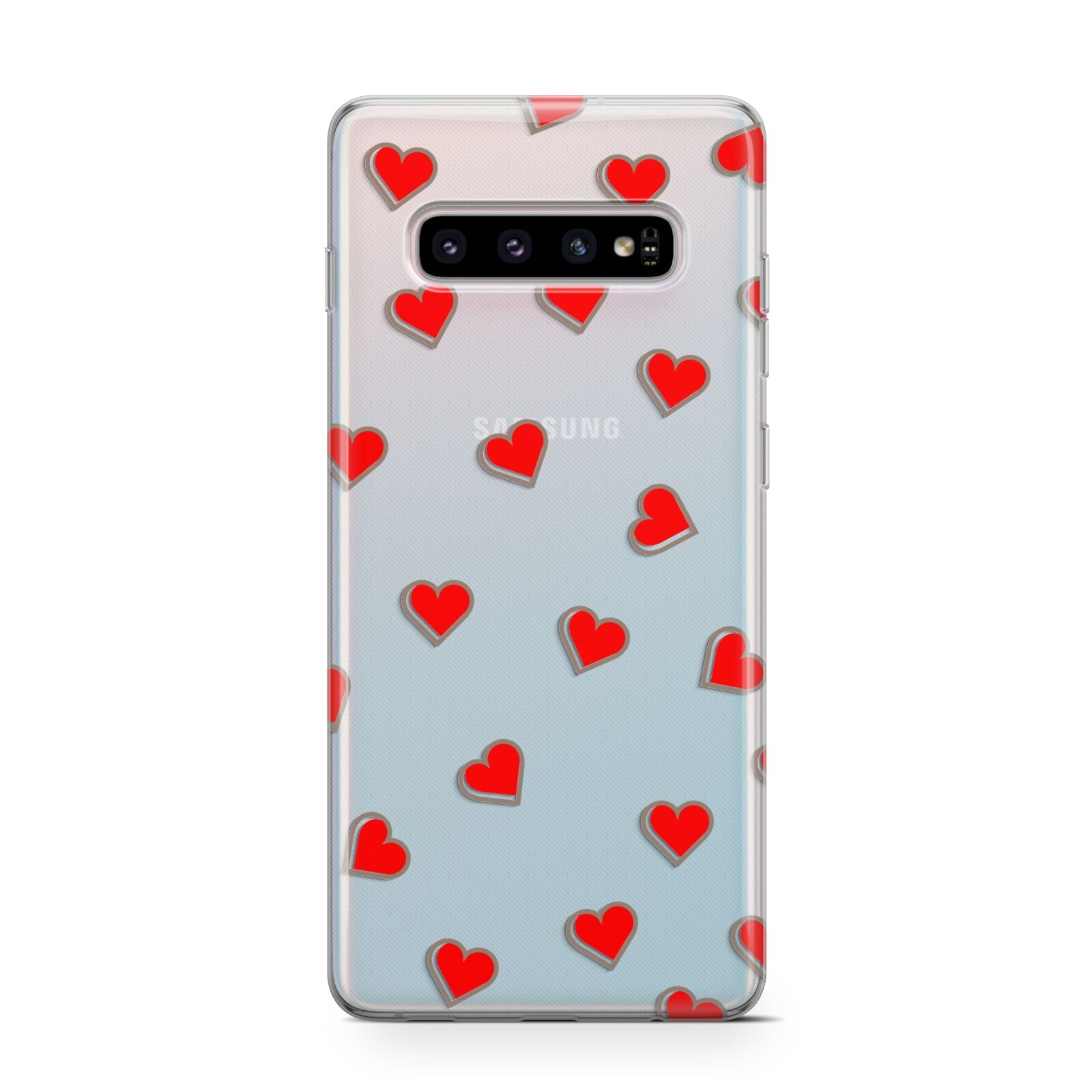 Cute Red Hearts Protective Samsung Galaxy Case