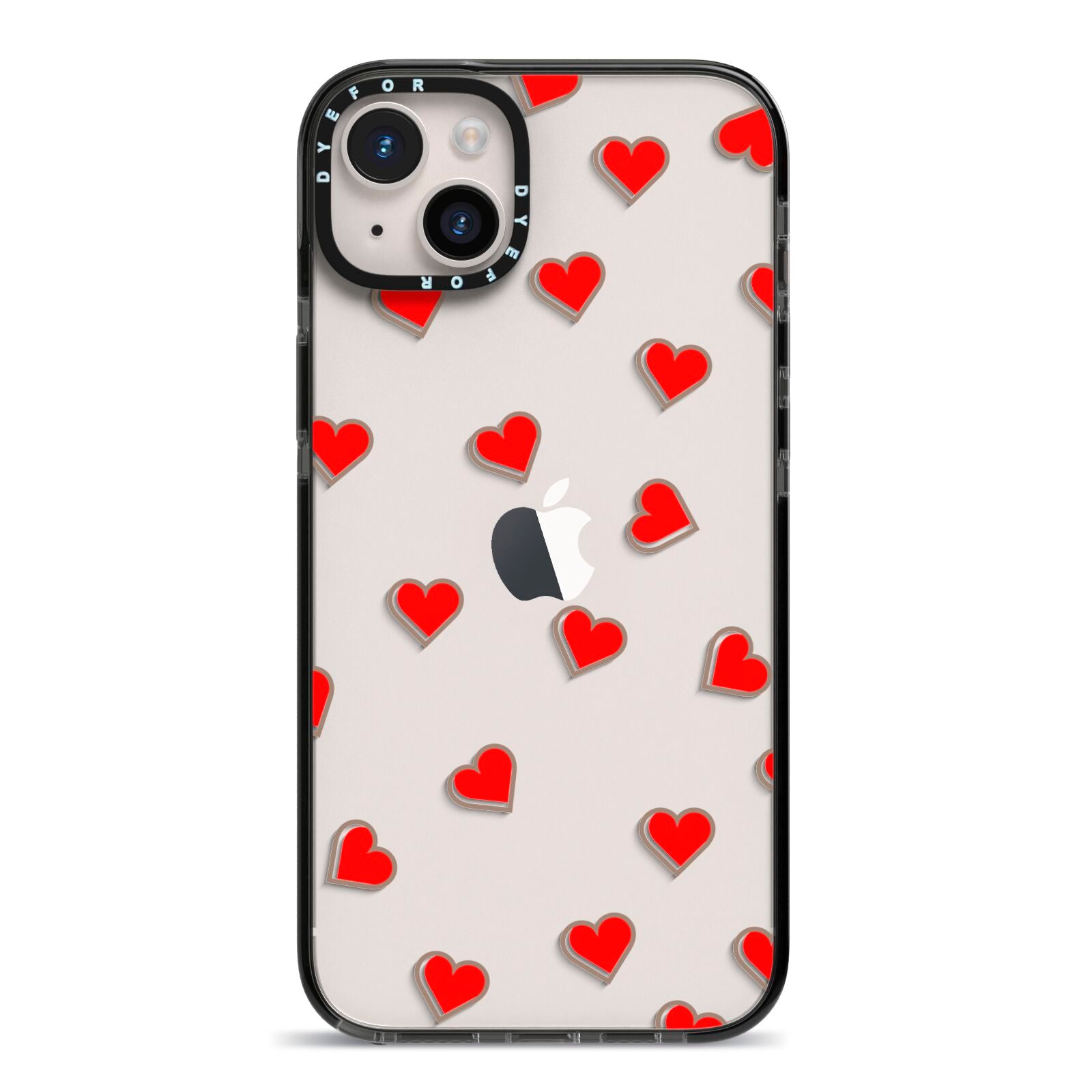 Cute Red Hearts iPhone Case Dyefor