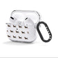 Dachshund AirPods Clear Case 3rd Gen Side Image