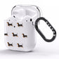 Dachshund AirPods Clear Case Side Image