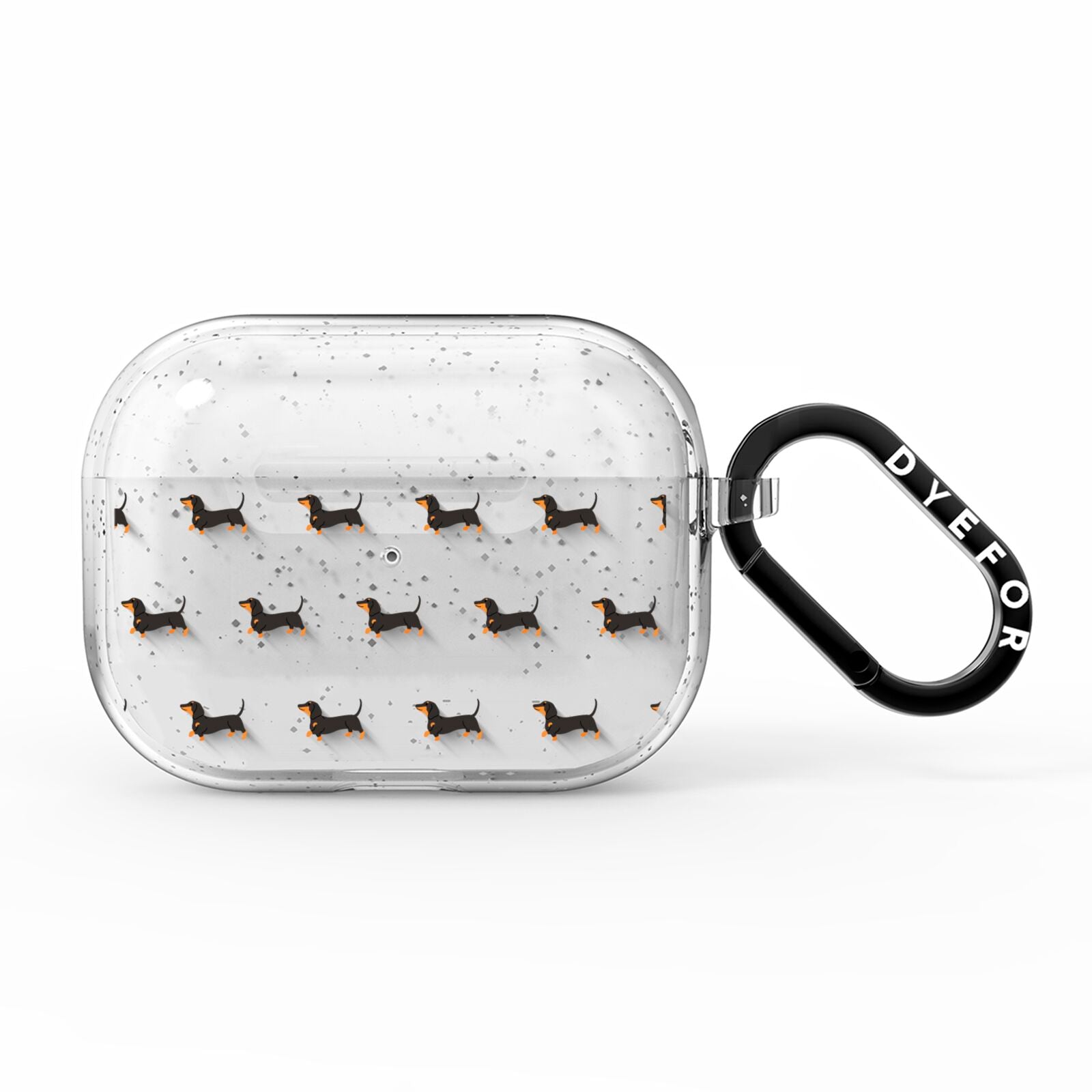 Dachshund AirPods Pro Glitter Case