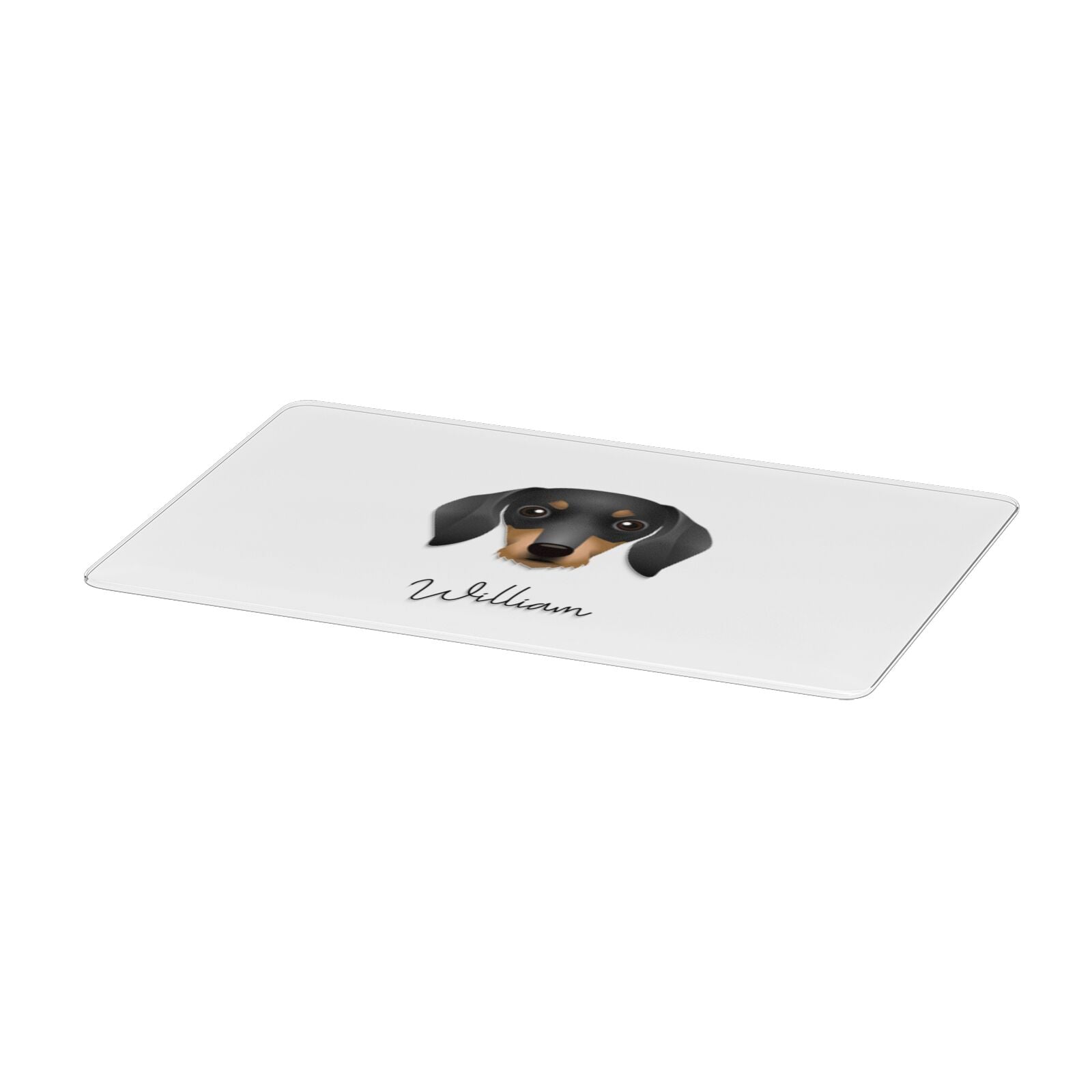 Dachshund Personalised Apple MacBook Case Only