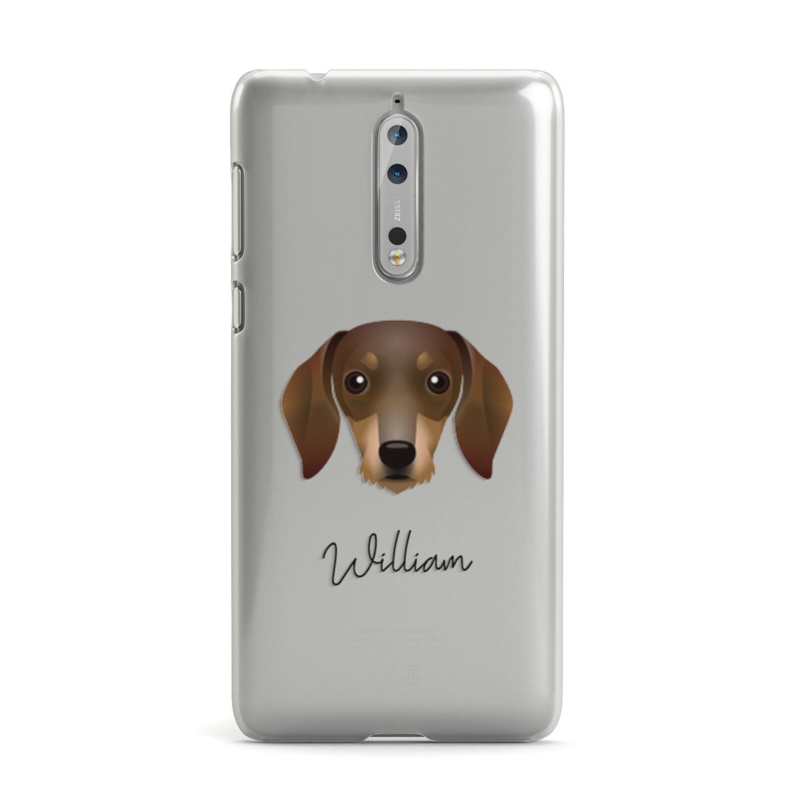 Dachshund Personalised Nokia Case