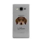 Dachshund Personalised Samsung Galaxy A5 Case