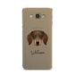 Dachshund Personalised Samsung Galaxy A8 Case