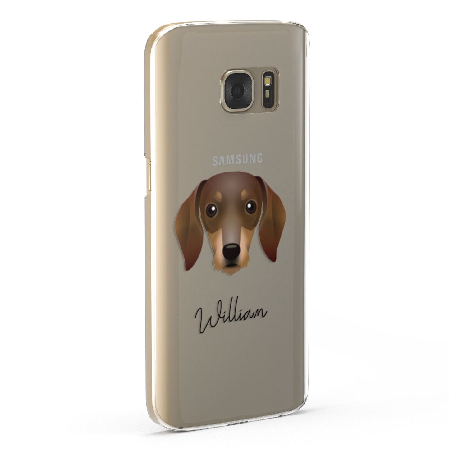 Dachshund Personalised Samsung Galaxy Case Fourty Five Degrees