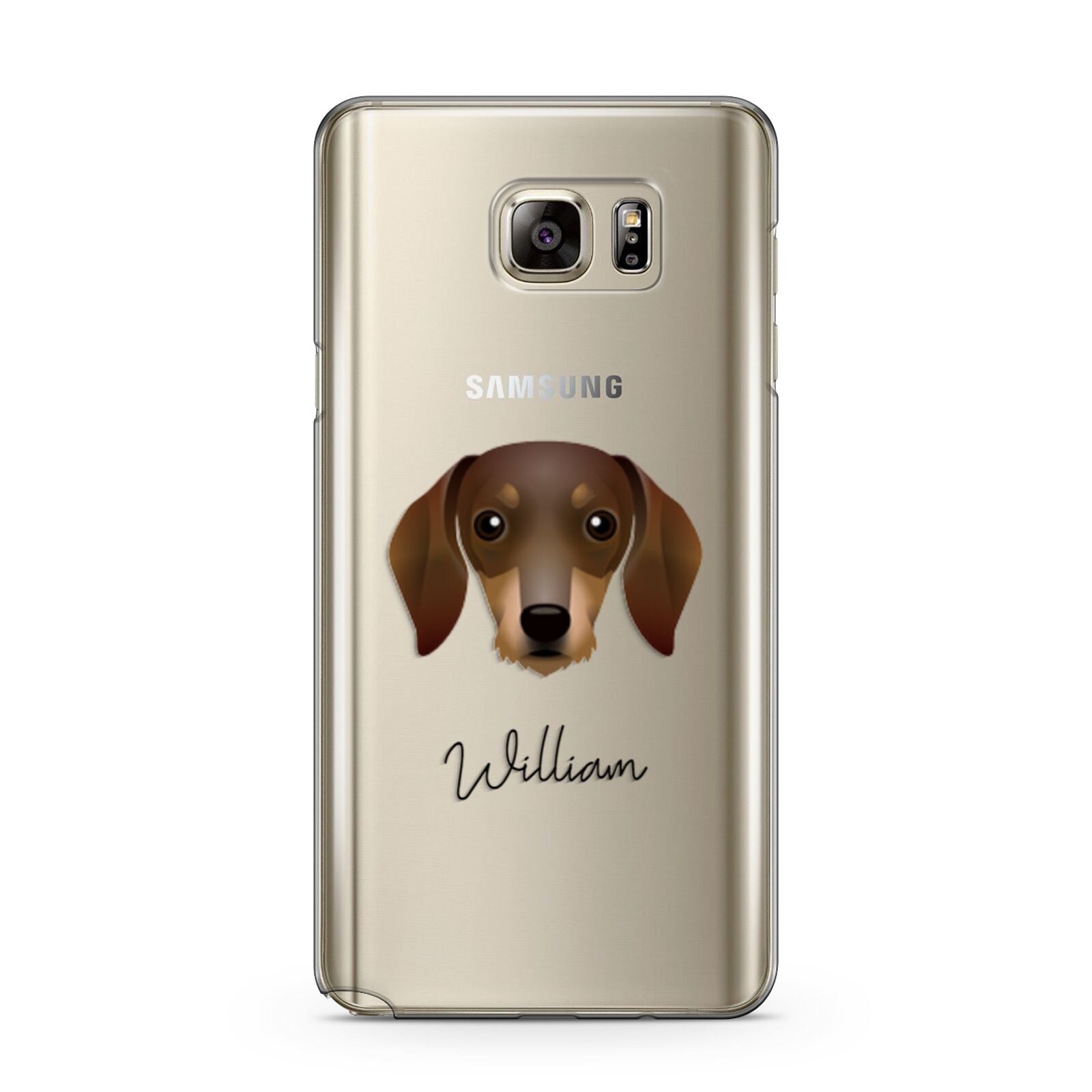 Dachshund Personalised Samsung Galaxy Note 5 Case