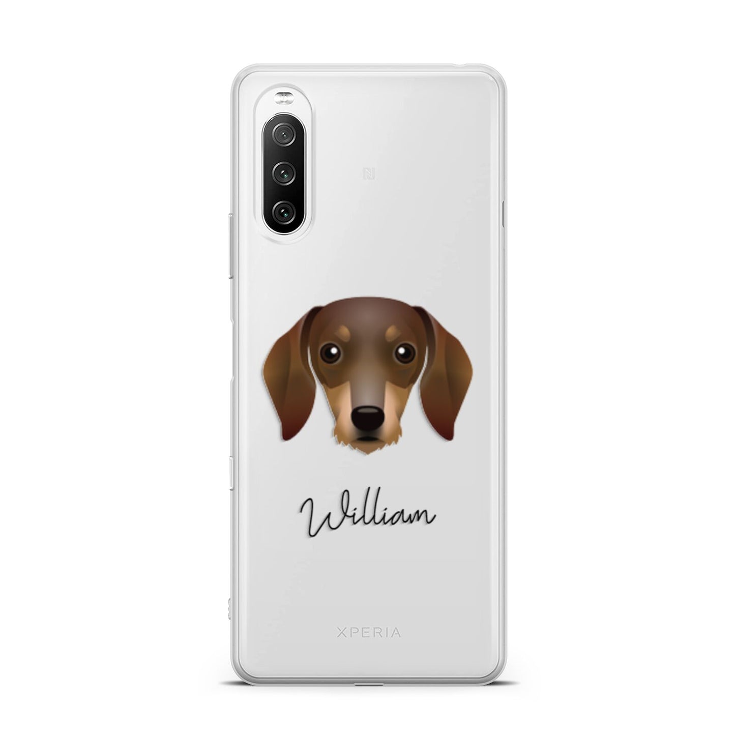 Dachshund Personalised Sony Xperia 10 III Case