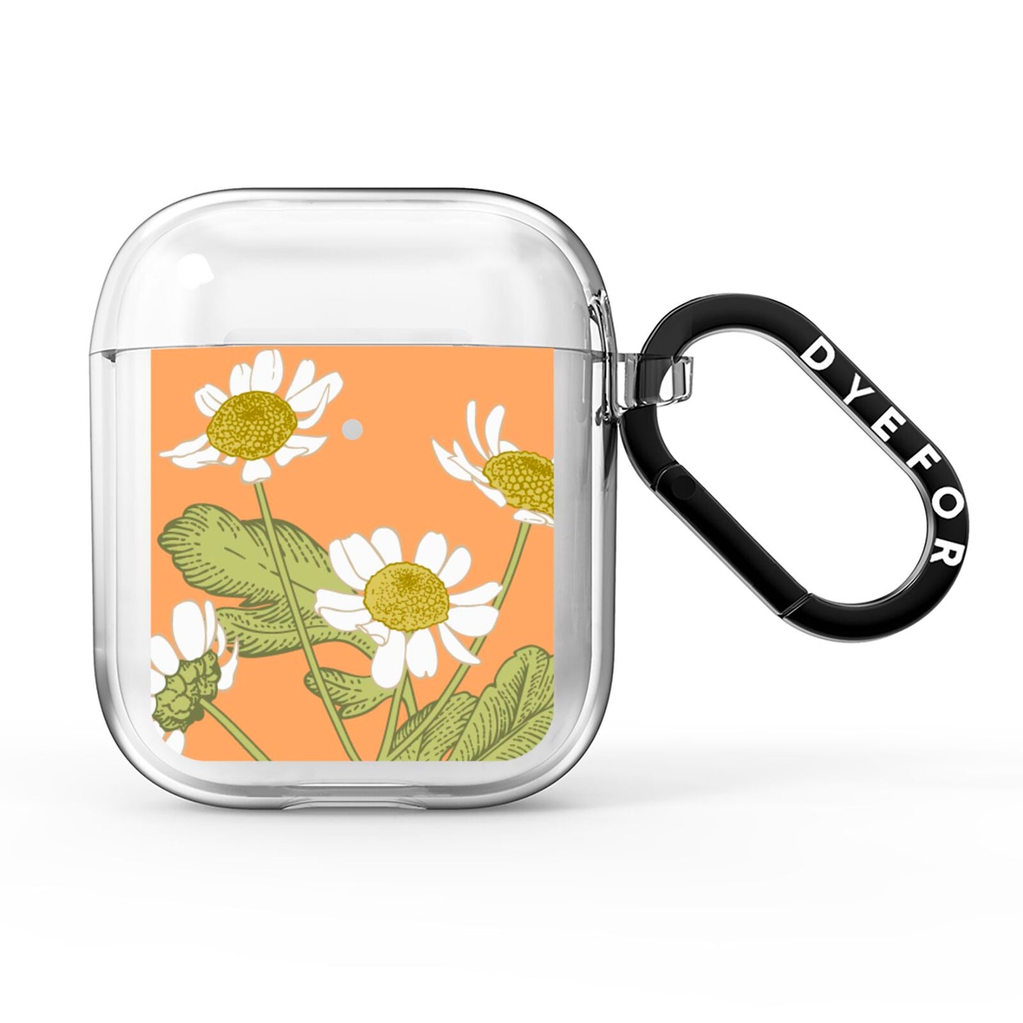 Daisies AirPods Clear Case