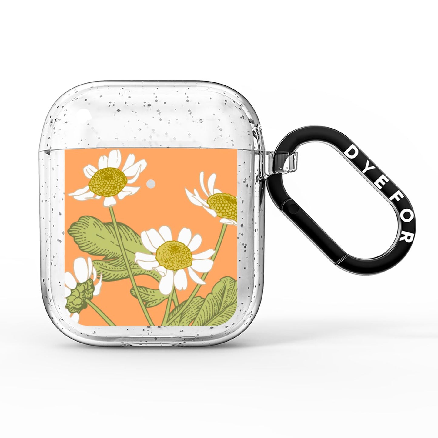 Daisies AirPods Glitter Case