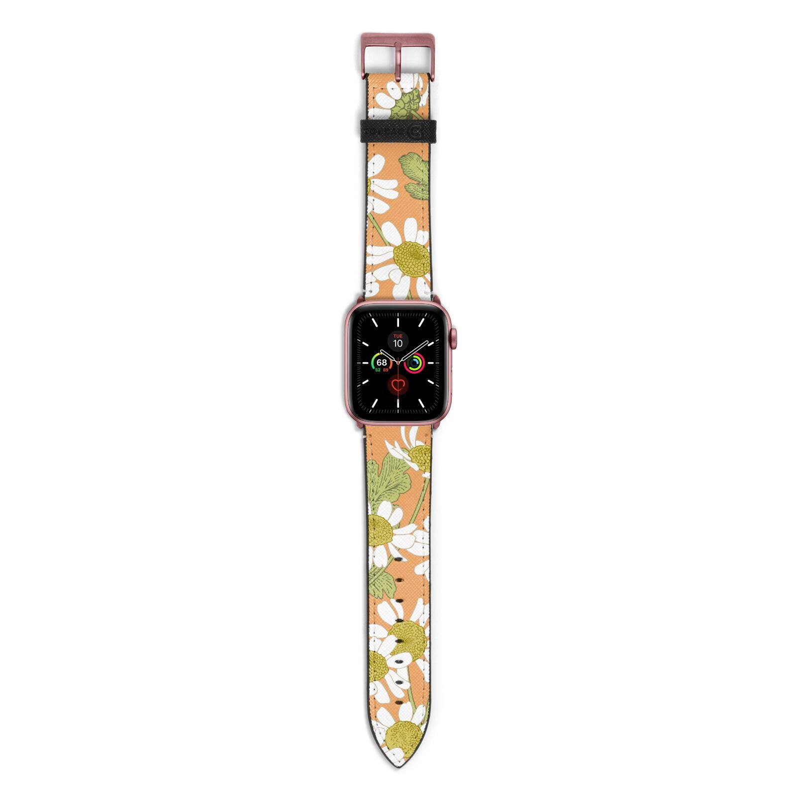 Daisies Apple Watch Strap with Rose Gold Hardware