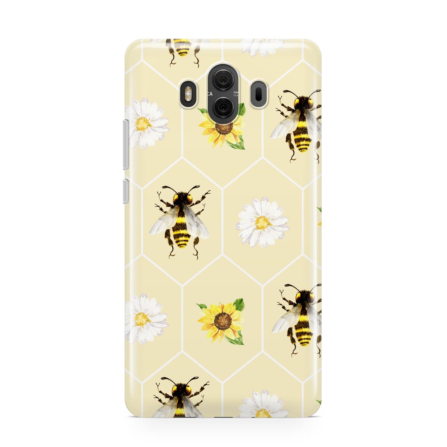 Daisies Bees and Sunflowers Huawei Mate 10 Protective Phone Case