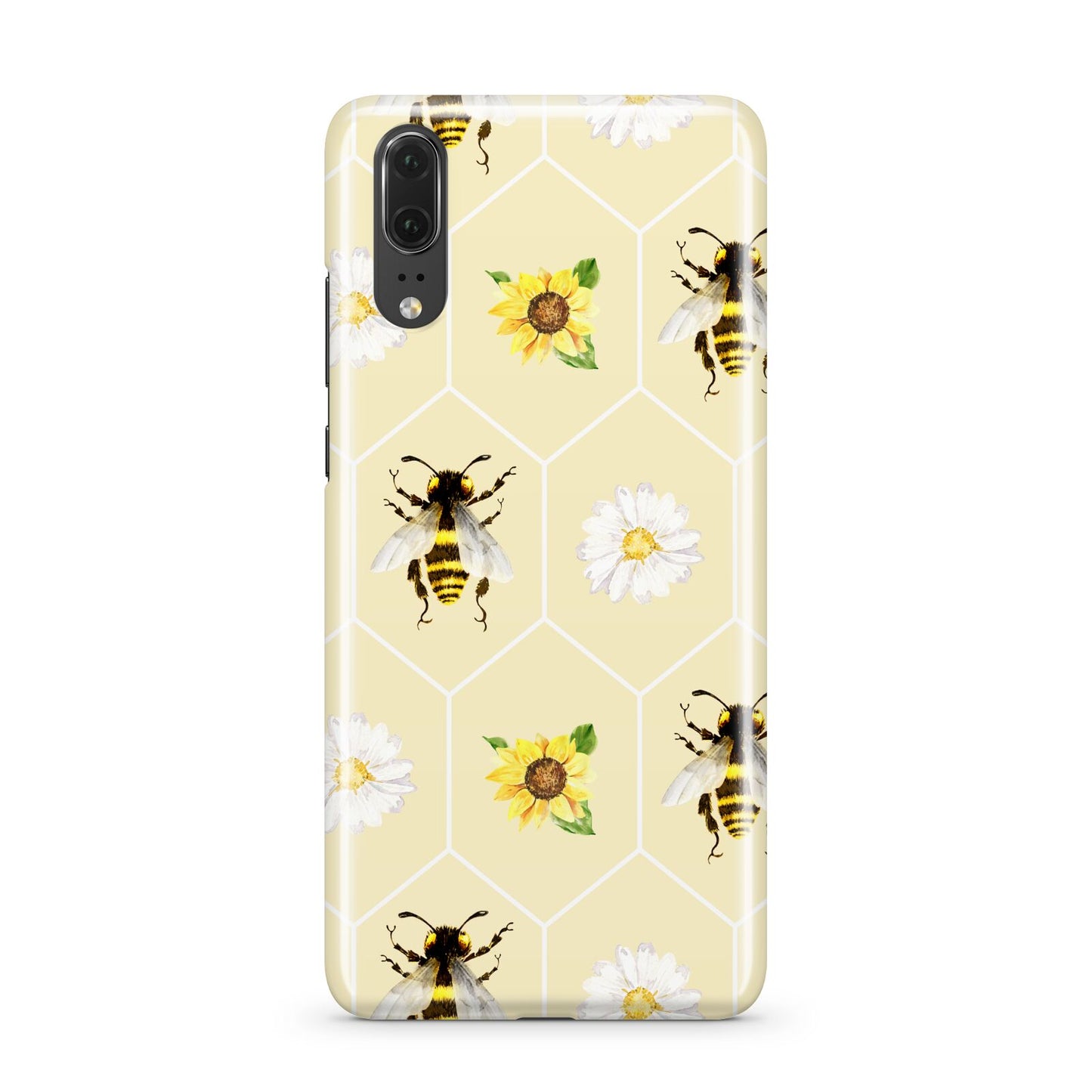 Daisies Bees and Sunflowers Huawei P20 Phone Case