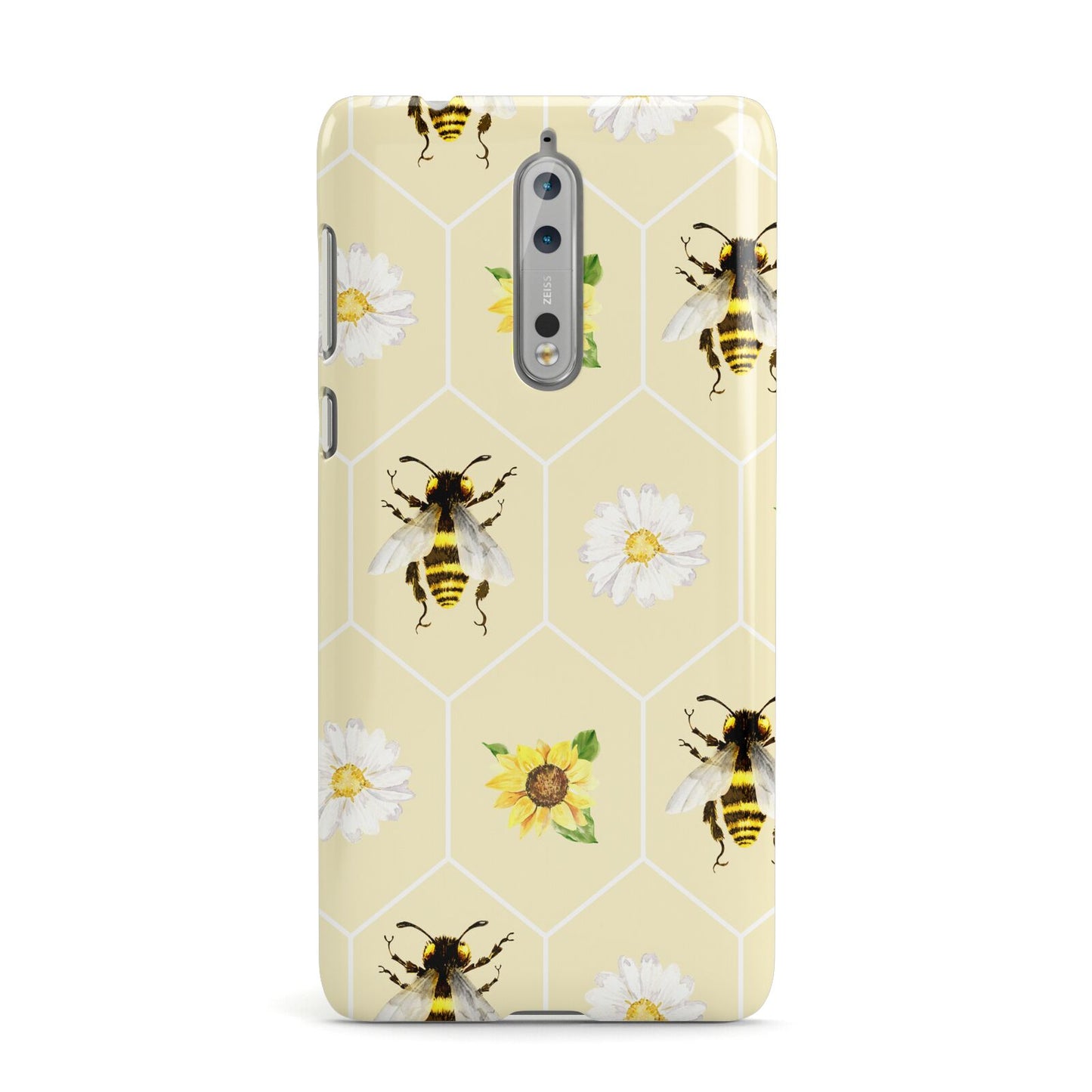 Daisies Bees and Sunflowers Nokia Case