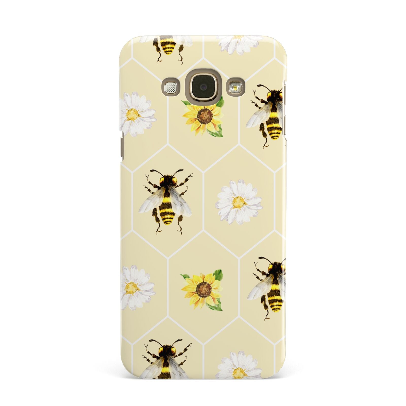 Daisies Bees and Sunflowers Samsung Galaxy A8 Case