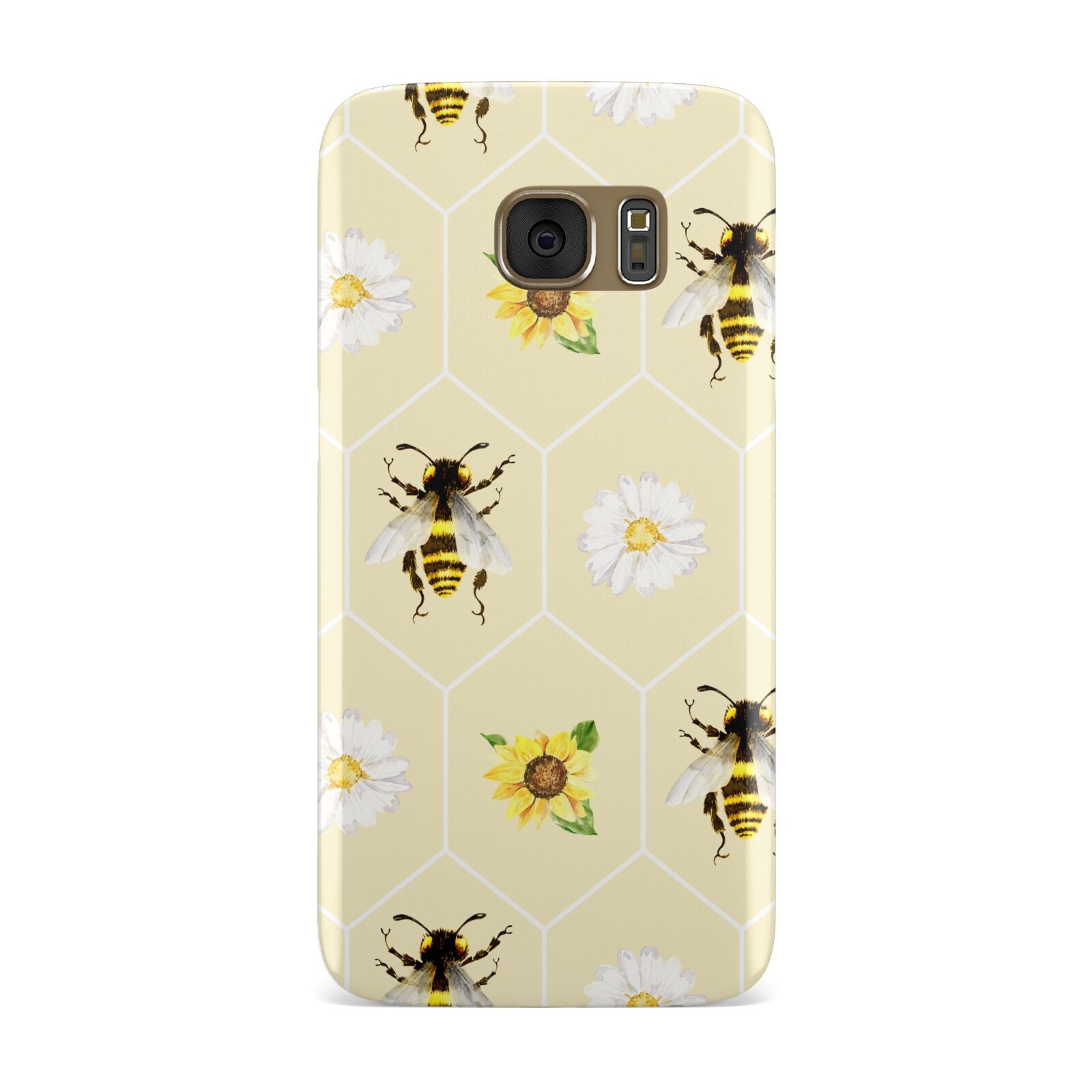 Daisies Bees and Sunflowers Samsung Galaxy Case