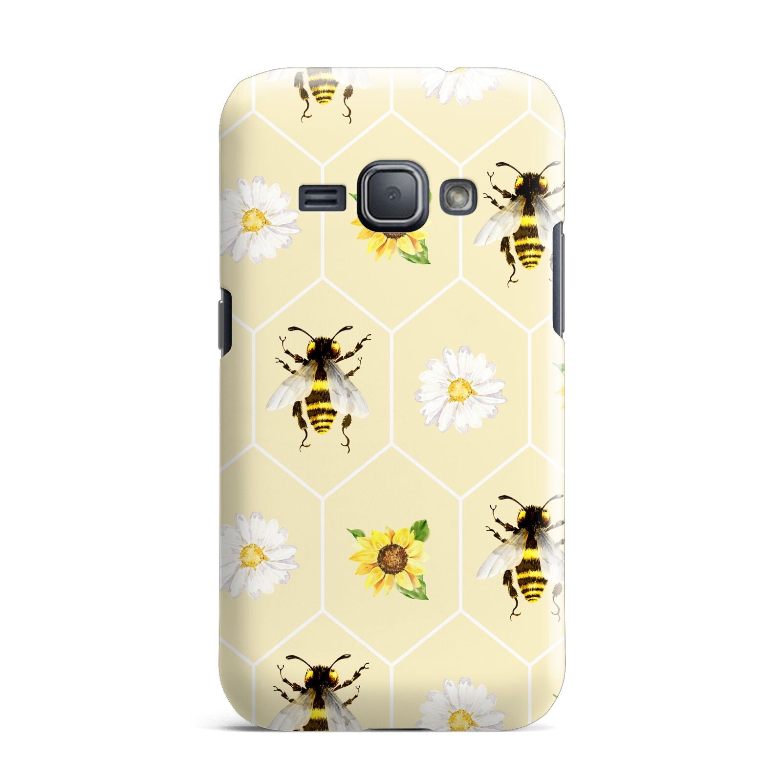 Daisies Bees and Sunflowers Samsung Galaxy J1 2016 Case