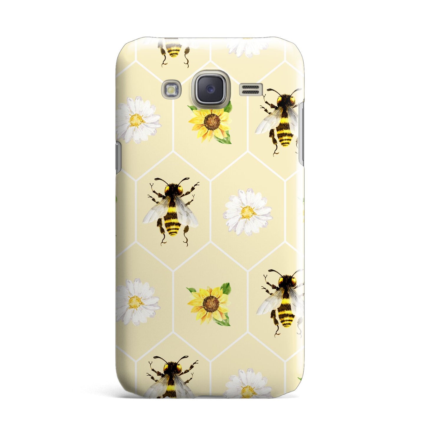 Daisies Bees and Sunflowers Samsung Galaxy J7 Case