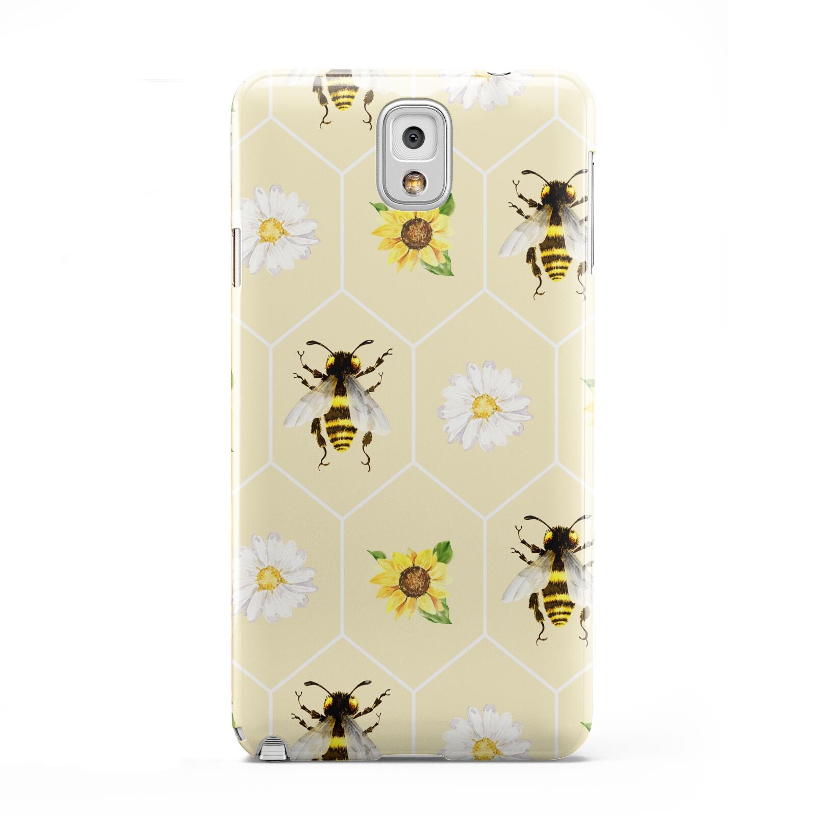 Daisies Bees and Sunflowers Samsung Galaxy Note 3 Case