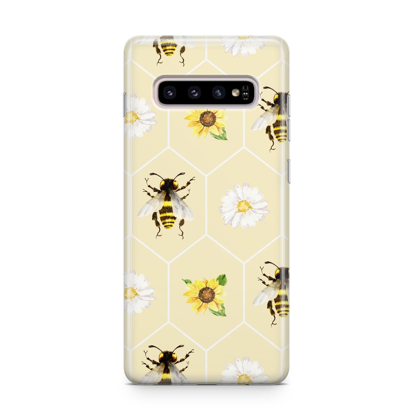 Daisies Bees and Sunflowers Samsung Galaxy S10 Plus Case