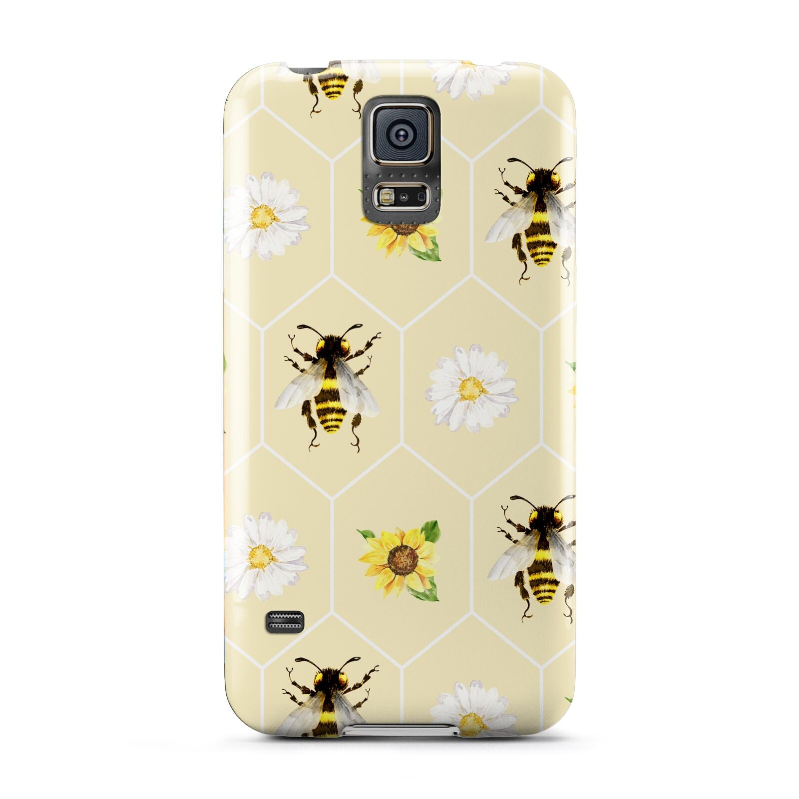 Daisies Bees and Sunflowers Samsung Galaxy S5 Case