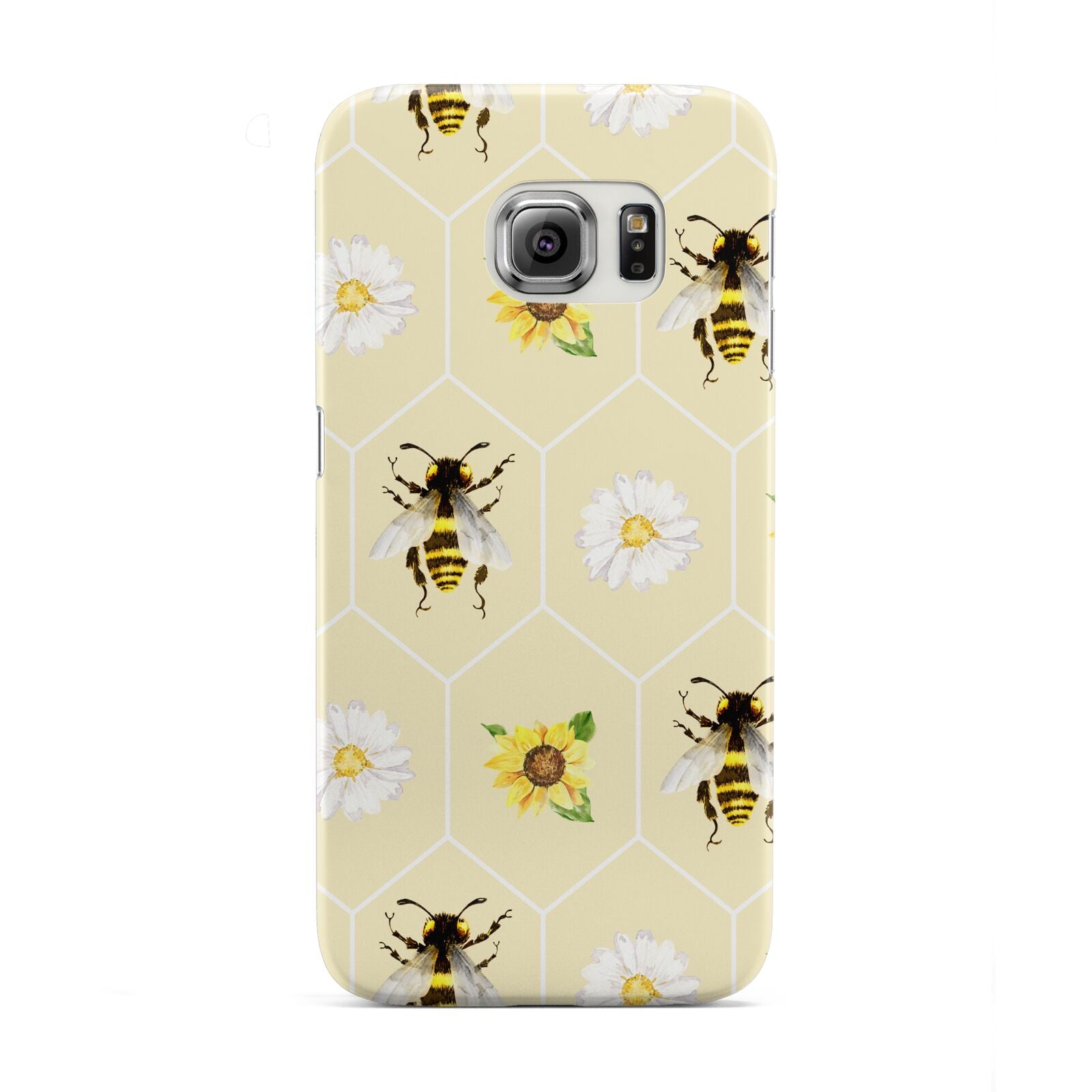 Daisies Bees and Sunflowers Samsung Galaxy S6 Edge Case