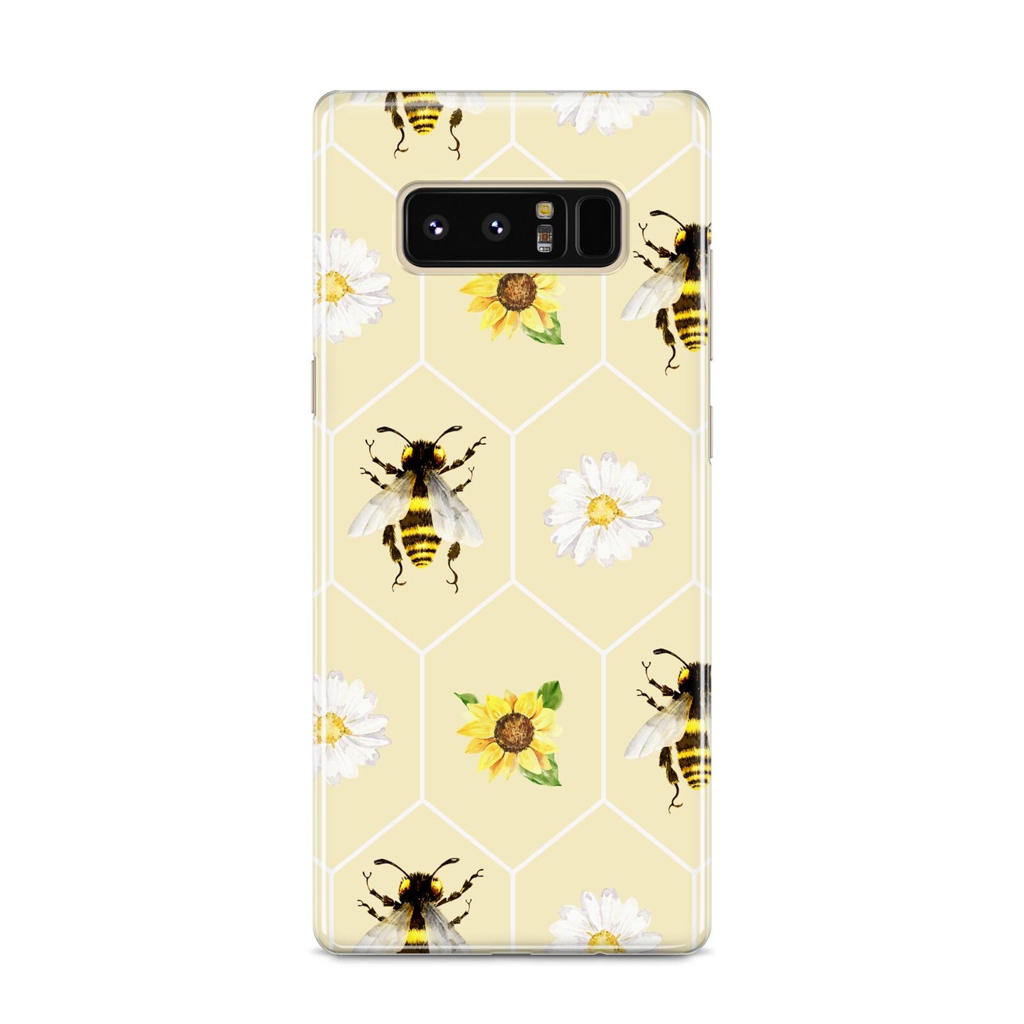 Daisies Bees and Sunflowers Samsung Galaxy S8 Case