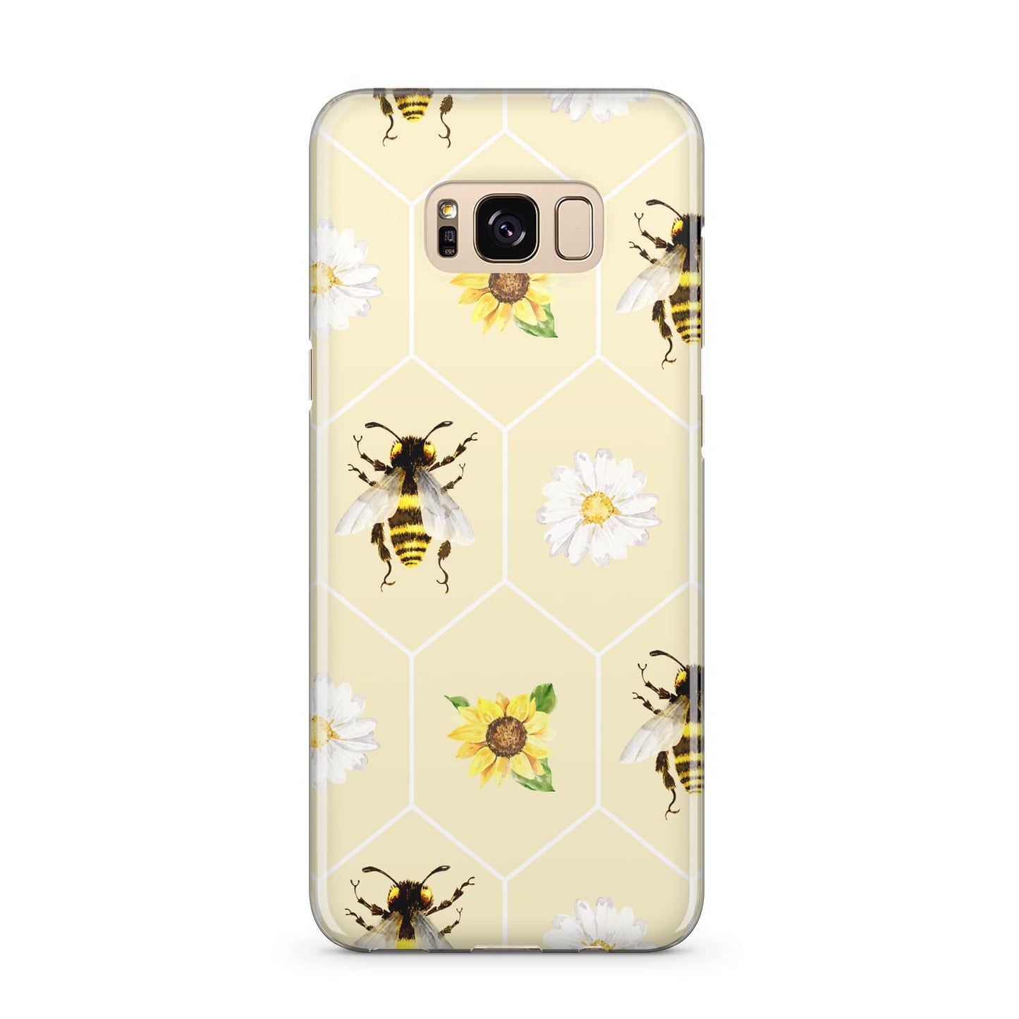 Daisies Bees and Sunflowers Samsung Galaxy S8 Plus Case