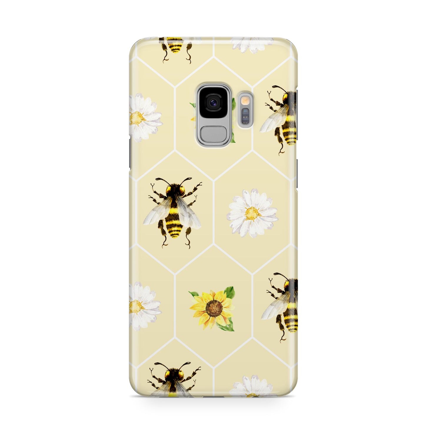 Daisies Bees and Sunflowers Samsung Galaxy S9 Case