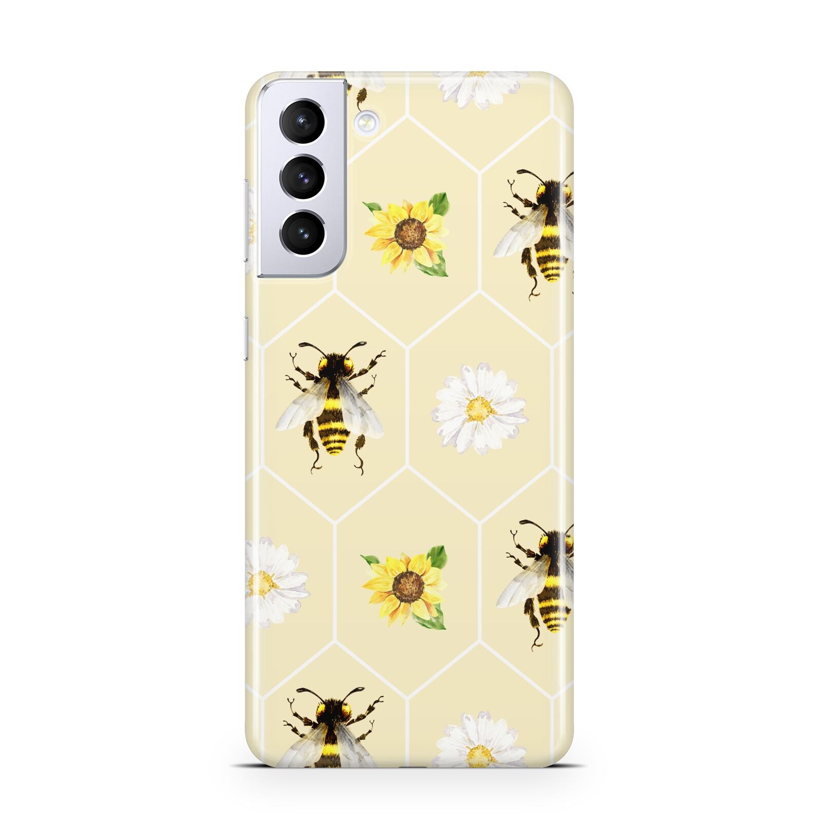 Daisies Bees and Sunflowers Samsung S21 Plus Case