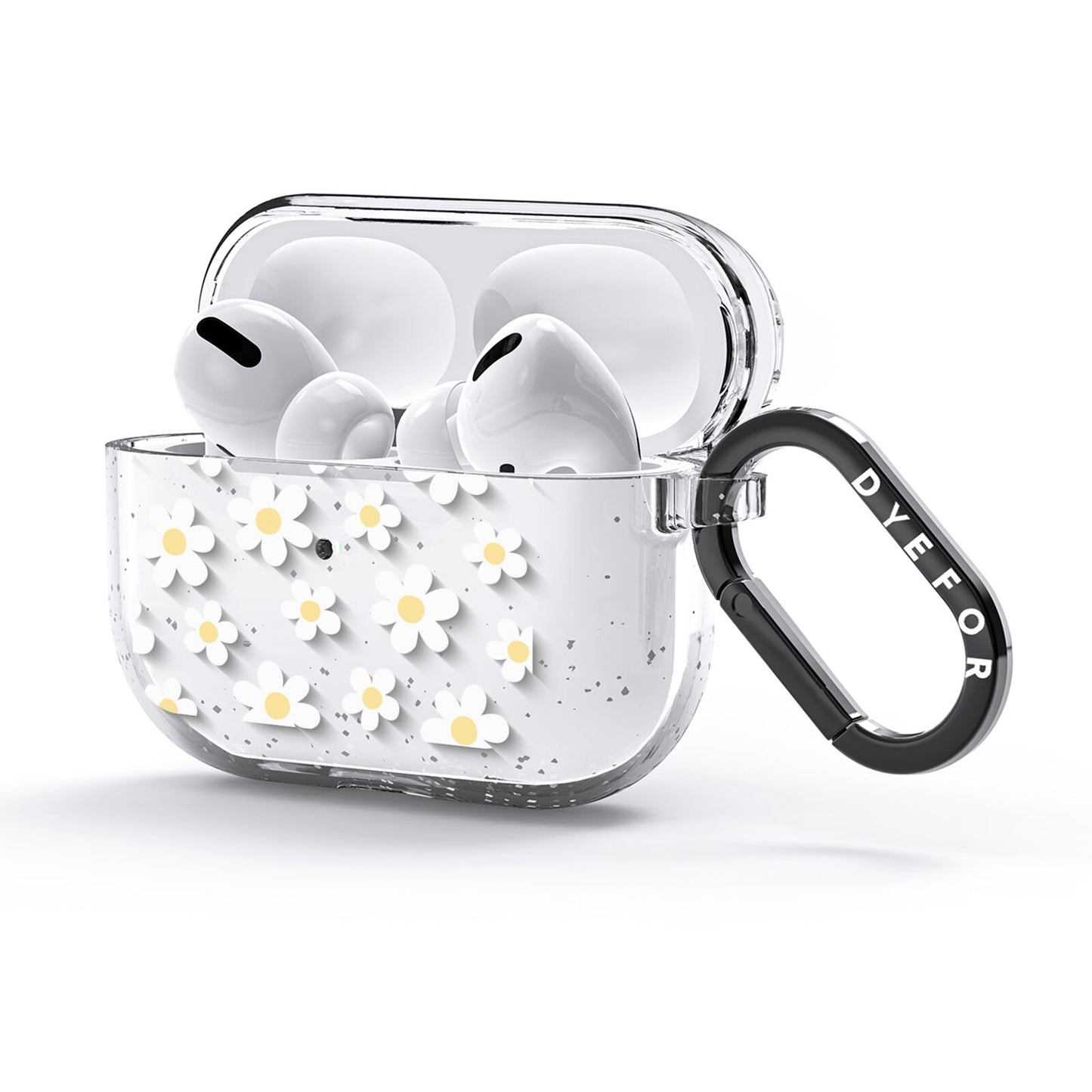 Daisy AirPods Glitter Case 3rd Gen Side Image