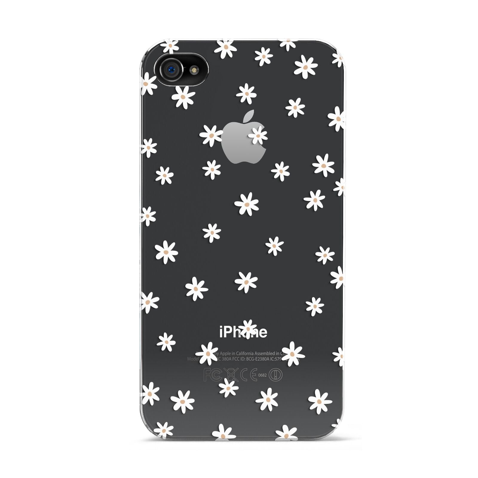 Daisy Pattern Apple iPhone 4s Case