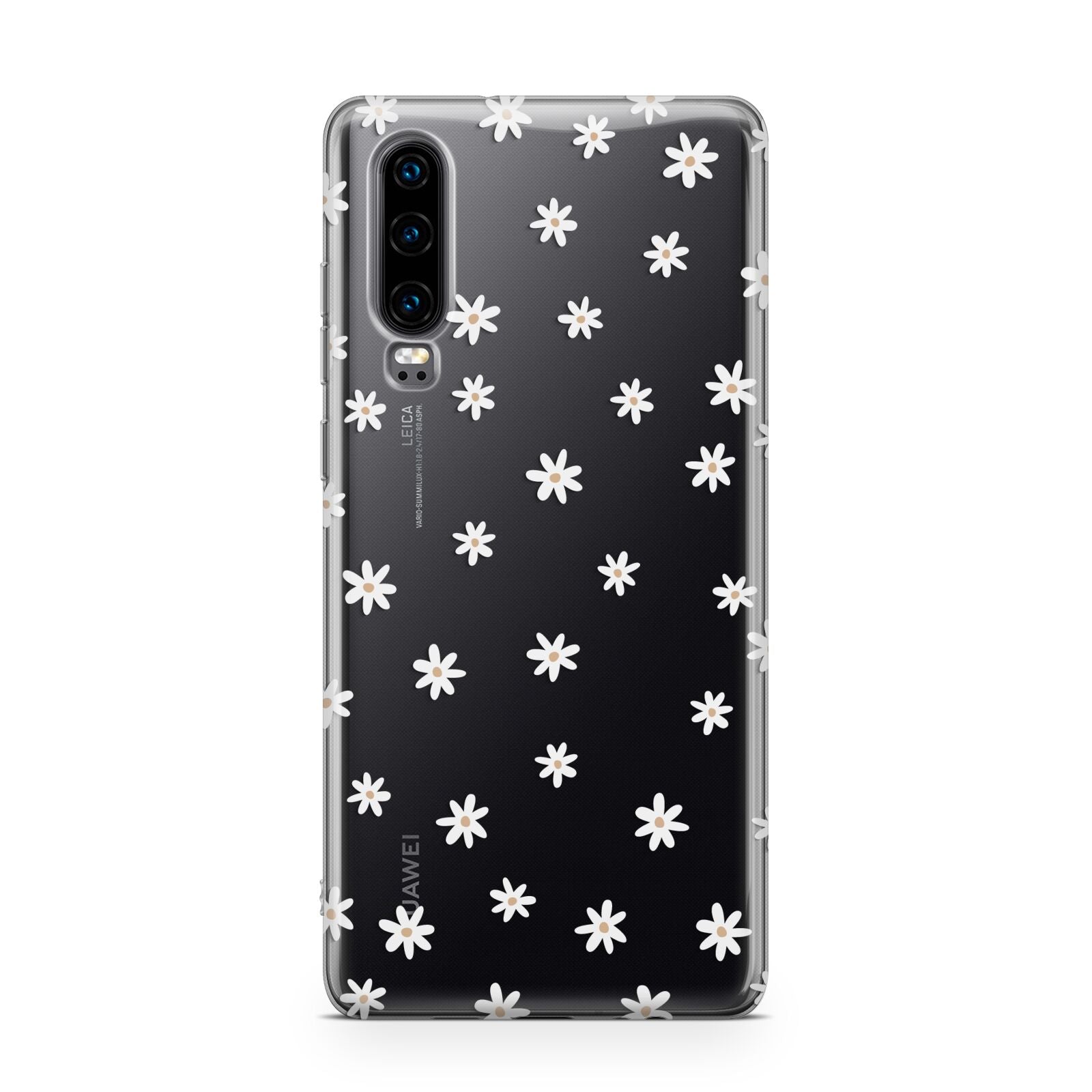 Daisy Pattern Huawei P30 Phone Case