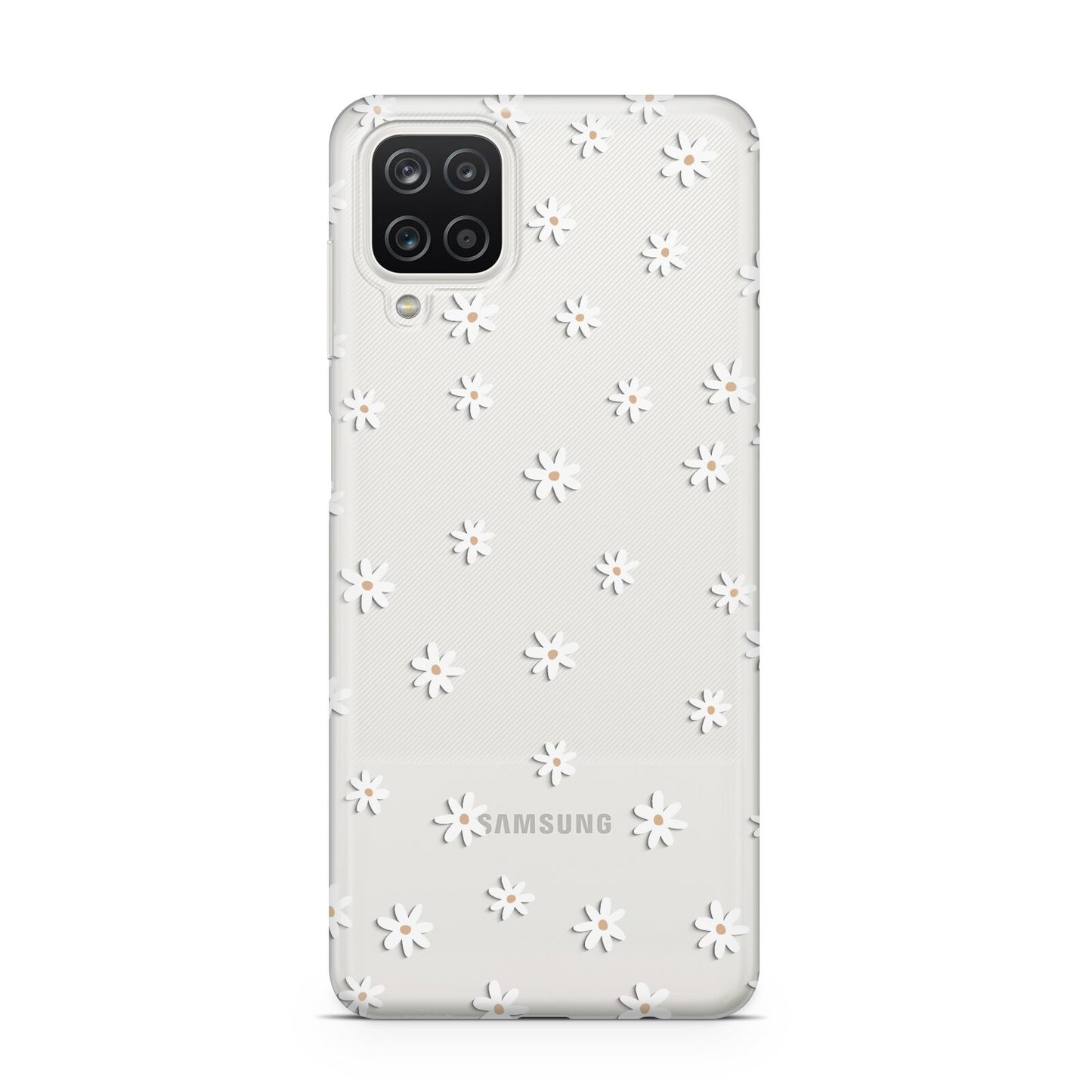 Daisy Pattern Samsung A12 Case