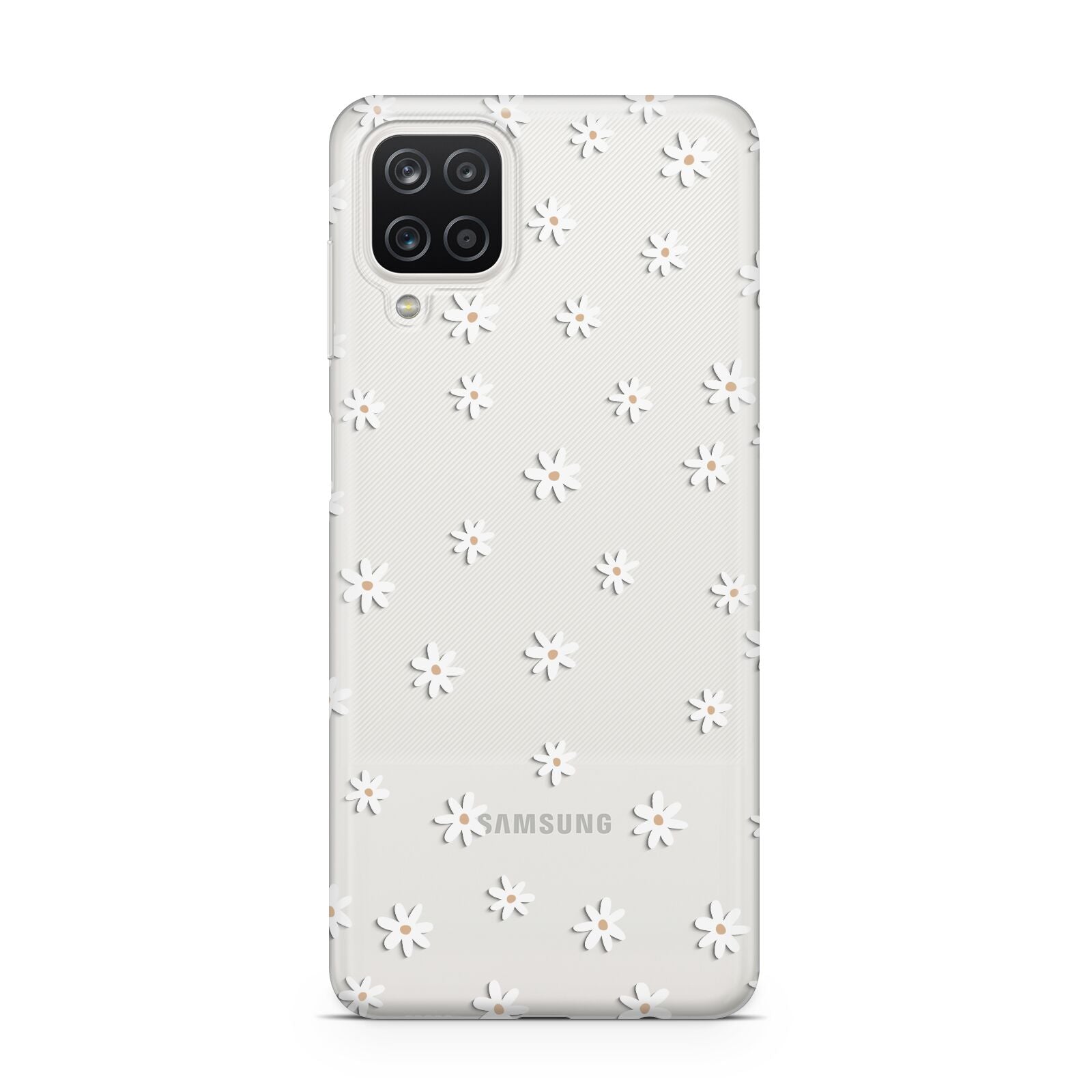 Daisy Pattern Samsung A12 Case