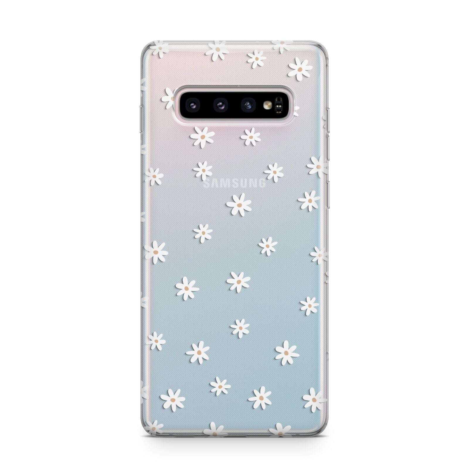 Daisy Pattern Samsung Galaxy S10 Plus Case