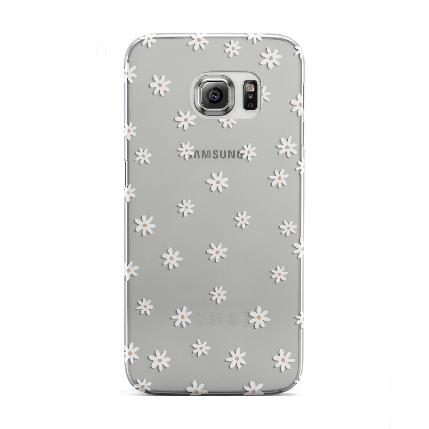 Daisy Pattern Samsung Galaxy S6 Edge Case