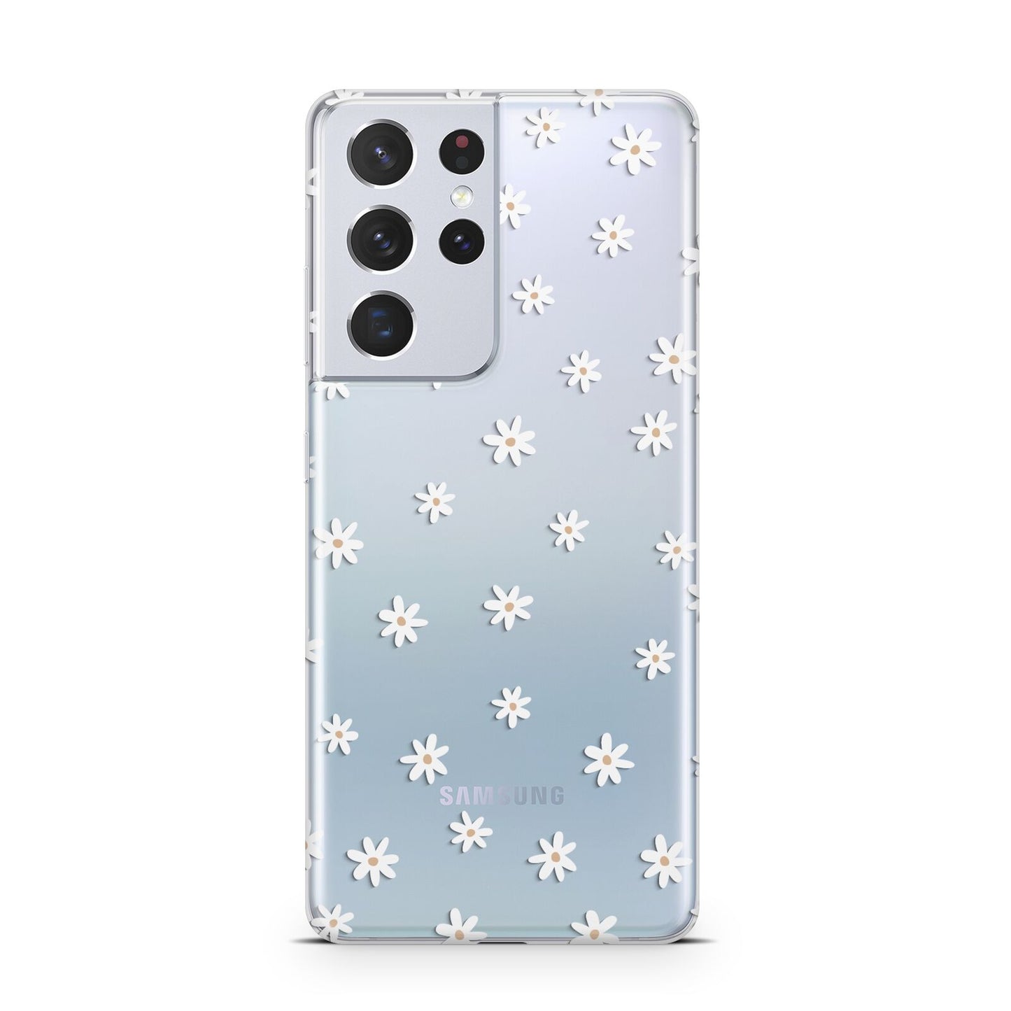 Daisy Pattern Samsung S21 Ultra Case