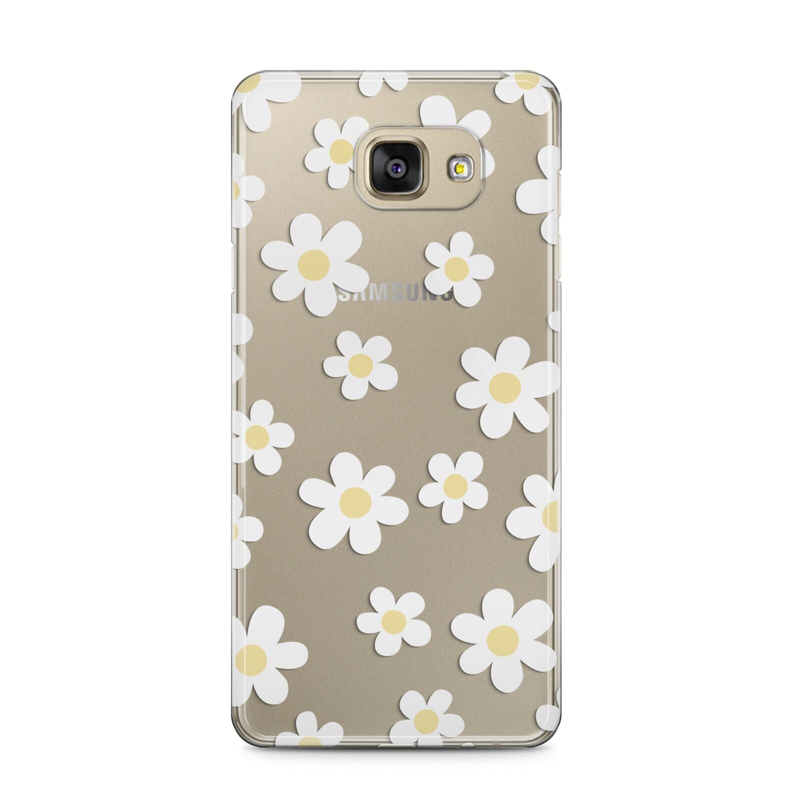 Daisy Samsung Galaxy A5 2016 Case on gold phone